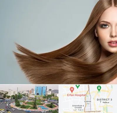 کراتین مو در ونک 