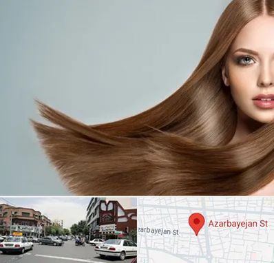 کراتین مو در خیابان آذربایجان