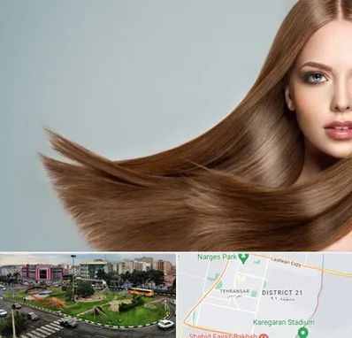 کراتین مو در تهرانسر 