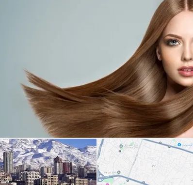 کراتین مو در ازگل