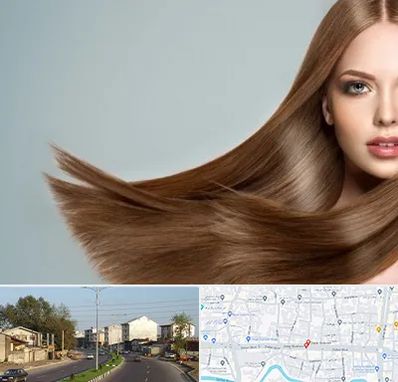 کراتین مو در ضیابری رشت