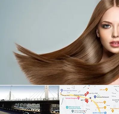 کراتین مو در پارک وی 