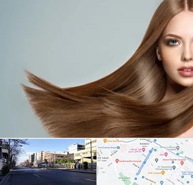 کراتین مو در خیابان ملاصدرا شیراز