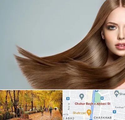 کراتین مو در چهارباغ اصفهان