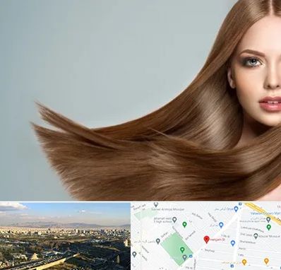 کراتین مو در هنگام