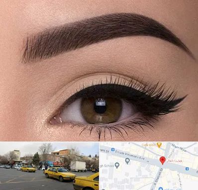 تاتو ابرو در شهناز تبریز