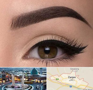 تاتو ابرو در زنجان