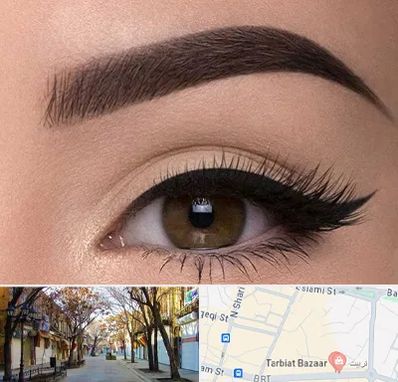 تاتو ابرو در تربیت تبریز