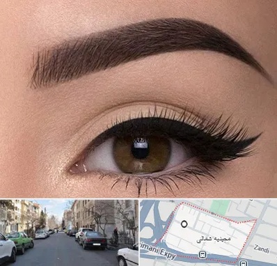 تاتو ابرو در مجیدیه شمالی