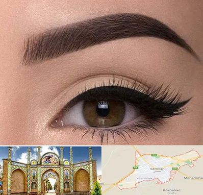 تاتو ابرو در سمنان