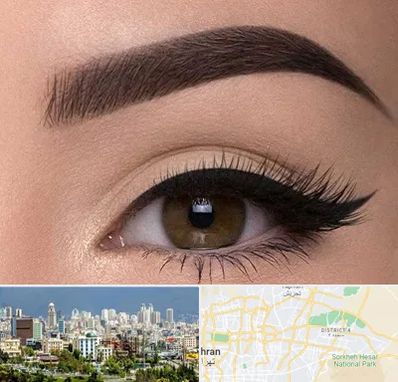 تاتو ابرو در شرق تهران 