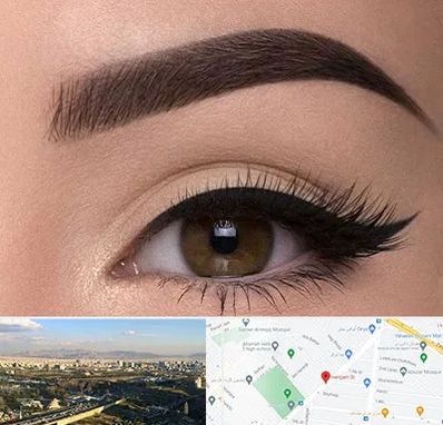 تاتو ابرو در هنگام