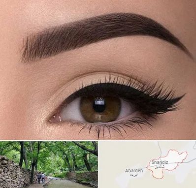 تاتو ابرو در شاندیز مشهد