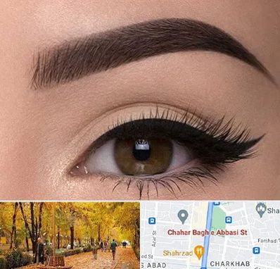 تاتو ابرو در چهارباغ اصفهان