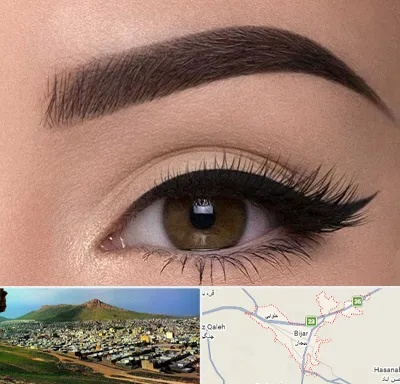تاتو ابرو در بیجار
