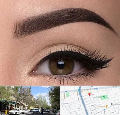 تاتو ابرو در کوی فیروز تبریز