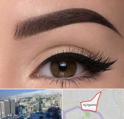 تاتو ابرو در محمودیه