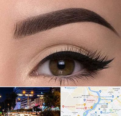 تاتو ابرو در کیانپارس اهواز