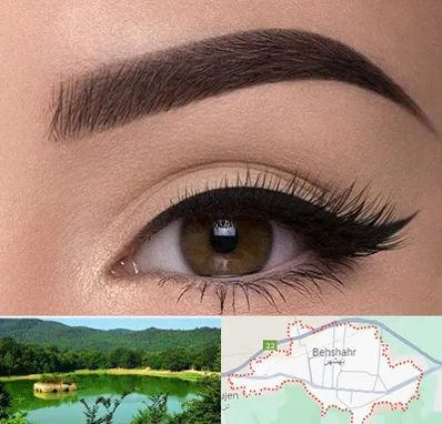 تاتو ابرو در بهشهر