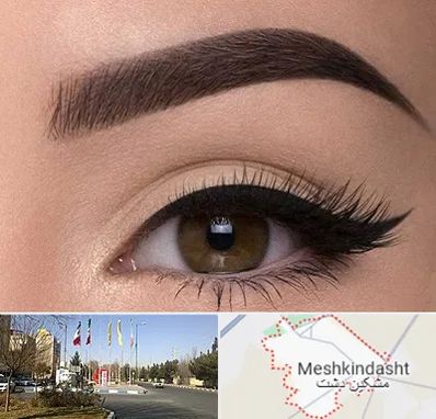 تاتو ابرو در مشکین دشت