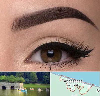 تاتو ابرو در عباس آباد