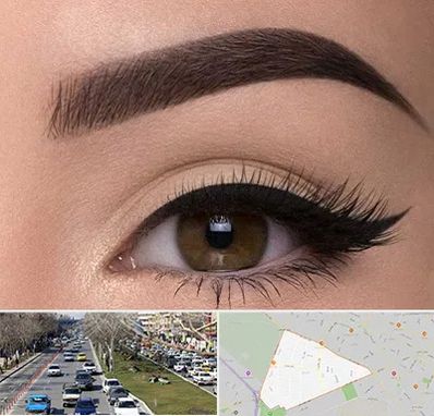 تاتو ابرو در احمدآباد مشهد