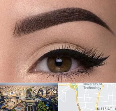 تاتو ابرو در استاد معین 