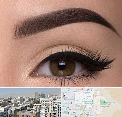 تاتو ابرو در منطقه 14 تهران