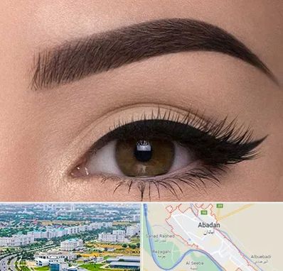 تاتو ابرو در آبادان