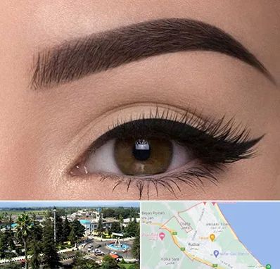 تاتو ابرو در رودسر