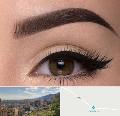 تاتو ابرو در بوکان تهران