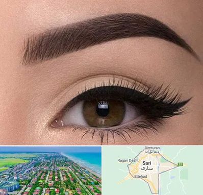تاتو ابرو در ساری