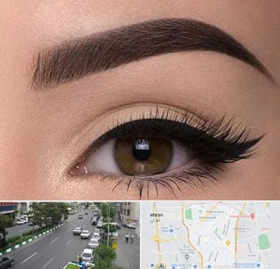 تاتو ابرو در ستارخان 