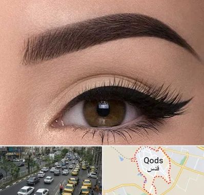 تاتو ابرو در شهر قدس