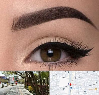 تاتو ابرو در خیابان توحید اصفهان