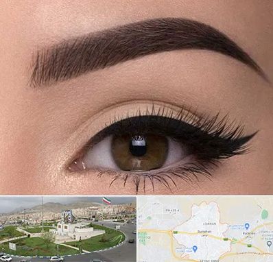 تاتو ابرو در بومهن