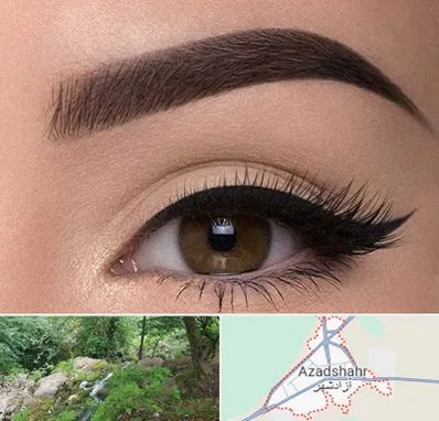 تاتو ابرو در آزادشهر