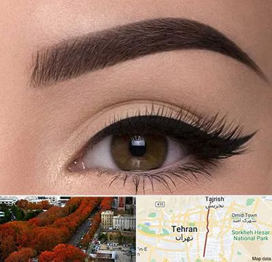 تاتو ابرو در ولیعصر 