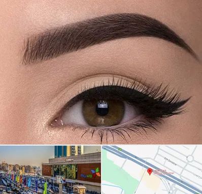 تاتو ابرو در لاله پارک تبریز