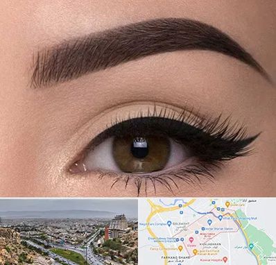 تاتو ابرو در معالی آباد شیراز