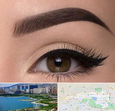 تاتو ابرو در منطقه 22 تهران