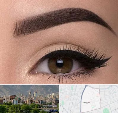 تاتو ابرو در جمشیدیه