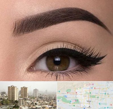 تاتو ابرو در منطقه 5 تهران