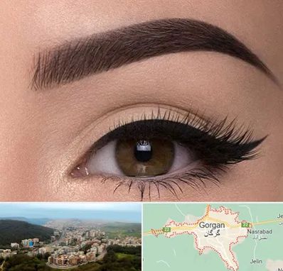 تاتو ابرو در گرگان