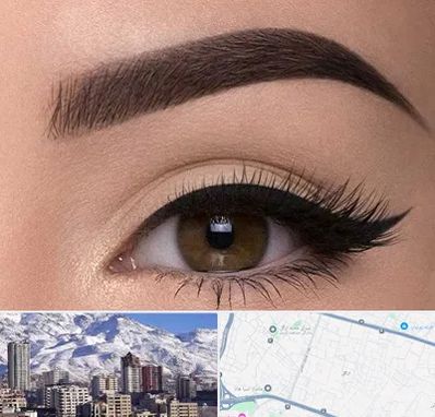 تاتو ابرو در ازگل