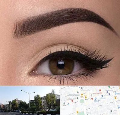 تاتو ابرو در میدان کاج