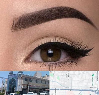 تاتو ابرو در بلوار ابوذر