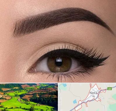 تاتو ابرو در نکا