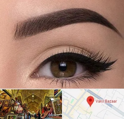 تاتو ابرو در بازار وکیل شیراز