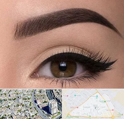 تاتو ابرو در قاسم آباد مشهد